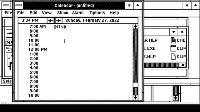 Windows 3.0 in CGA смотреть онлайн