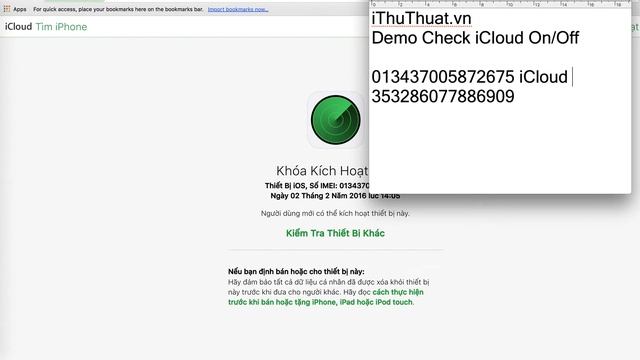Huớng dẫn Check iCloud, Kiểm tra iCloud ẩn bằng IMEI смотреть онлайн