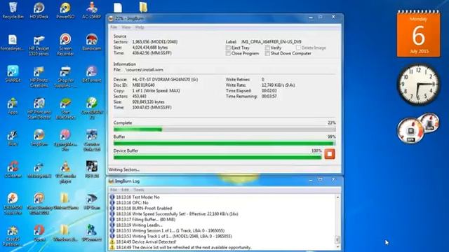 How to create a Windows 10 bootable DVD using IMG Burn | | IMG BURN | | windows 7. смотреть онлайн