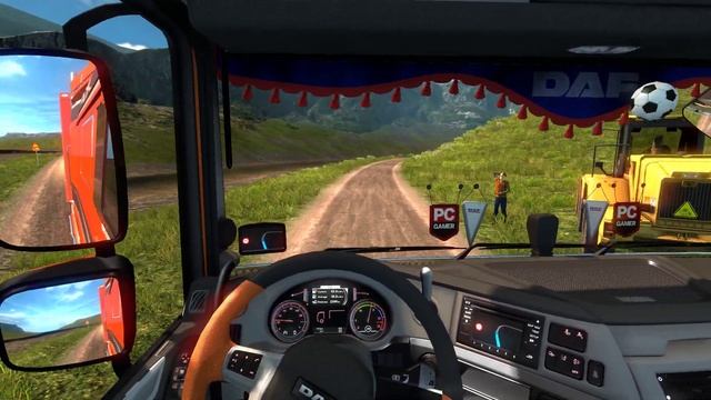 DAF XF Truck Driver - Euro Truck Simulator 2 | Thrustmaster T150 Pro смотреть онлайн