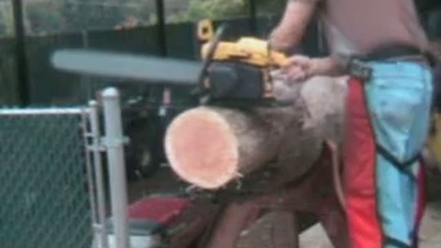 The chainsaw guy log testing McCulloch Pro Mac 800 chainsaw 9 21 смотреть онлайн