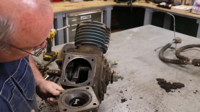 Two Stage Air compressor Pump Disassembly - Bad End Results... смотреть онлайн