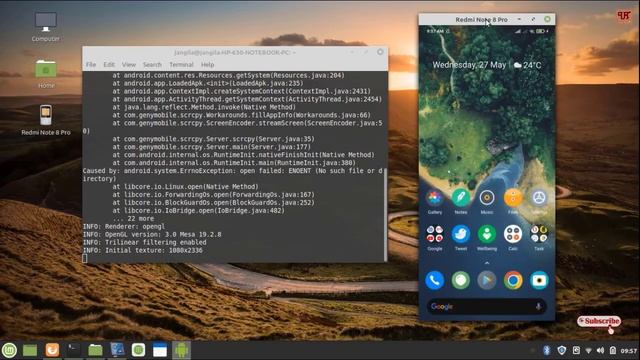 How to easily mirror Android Smartphone screen wired and wirelessly with Computer ? смотреть онлайн
