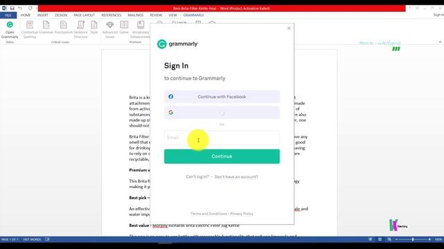 How to install and use grammarly app for ms word - videofying смотреть онлайн