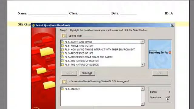 ExamView Select Randomly for Windows смотреть онлайн