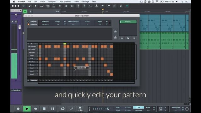 n-Track Studio - Step Sequencer Tutorial смотреть онлайн