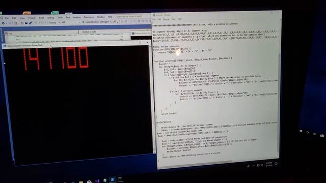 First Powershell script, a nonbrowser client for embedded clock смотреть онлайн