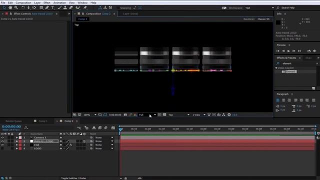 ELEMENT 3D & Saber After Effects смотреть онлайн
