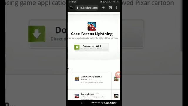 How to download Cars Fast As Lighting on Android no virus смотреть онлайн