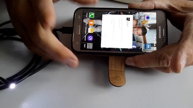 Endoscope camera on Galaxy S5 Neo смотреть онлайн