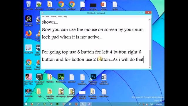How To Use Pointer OR Mouse With Keyboard in Windows 8 1 смотреть онлайн