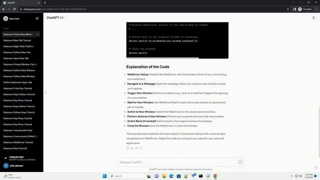 selenium check new window opened смотреть онлайн