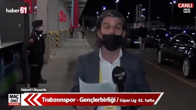 Trabzonspor Gençlerbirliği maçı öncesi Akyazı'dan canlı yayın смотреть онлайн