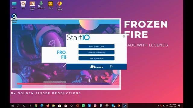 How to Replace Start Button With Your Own pic || In WIndows 7, 8, 8.1 & 10 смотреть онлайн