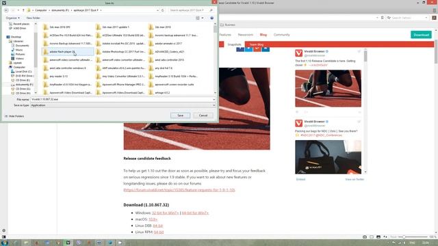 how to update vivaldi web browser manualy - tutorial PL 2017 смотреть онлайн