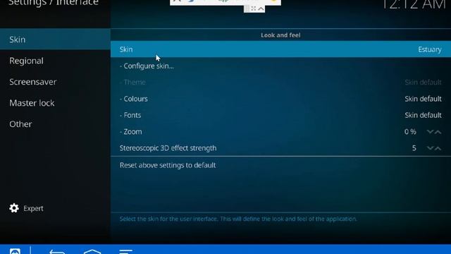 Kodi 17.0 Skin Change смотреть онлайн