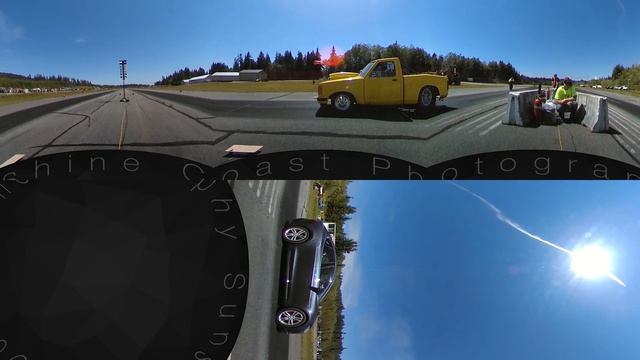 360 video: Tesla vs Ranger - Sechelt Drags, May 27th, 2018 смотреть онлайн