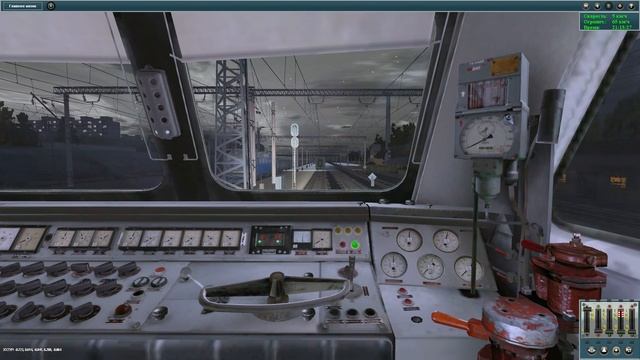 Сцепка ЧС8-036 с пассажирским поездом не ст. Балезино. смотреть онлайн