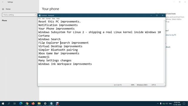 what's new on Windows 10 Version 2004 | Notification in HINDI смотреть онлайн