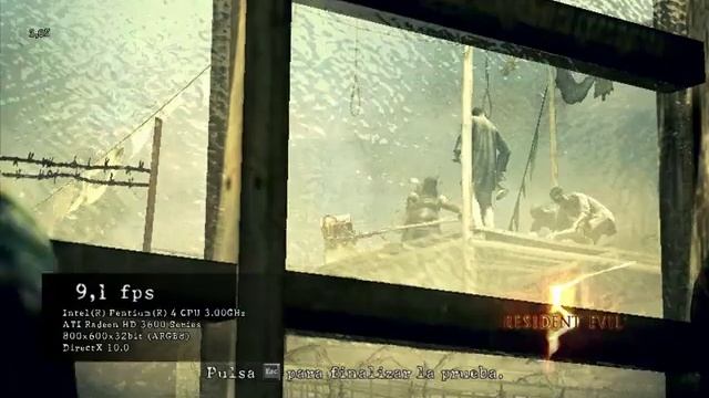 Resident Evil 5 en p4 DX10 y HD3650 смотреть онлайн