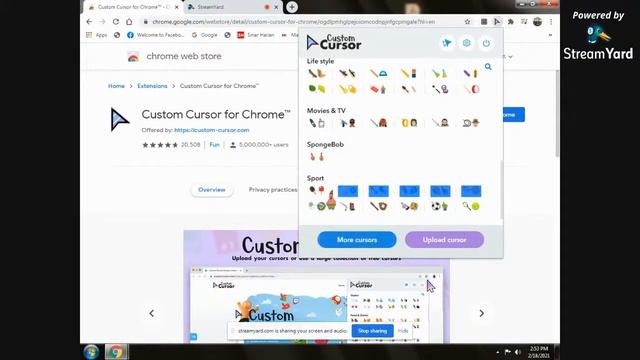 ADD A CUSTOM CURSOR IN CHROME смотреть онлайн