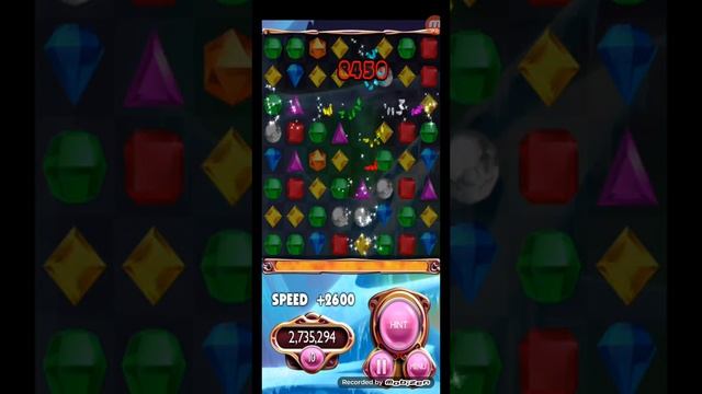 Bejeweled Live (Windows Phone 7 Emulator) - Action Mode - 6,208,790 - Lvl 1-13 смотреть онлайн