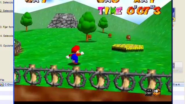 jugando super mario 64 en windows xp o pc смотреть онлайн