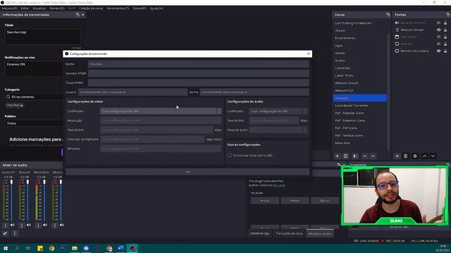 Como fazer LIVE MULTIPLATAFORMA no OBS Studio смотреть онлайн
