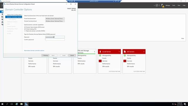 Configuring MS Windows 2016 Server Active Directory with DNS смотреть онлайн