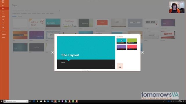 How to start your PowerPoint 2016 Windows with a ready made design смотреть онлайн