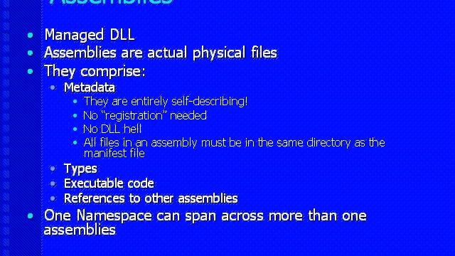 P1 03 || Appdev - Dot Net Framework Training || Namespaces смотреть онлайн