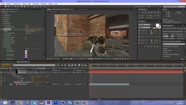 Tuto After effect cs6 - 3D Stroke autour du snipe et autour d'un personnage! (Ep2) смотреть онлайн