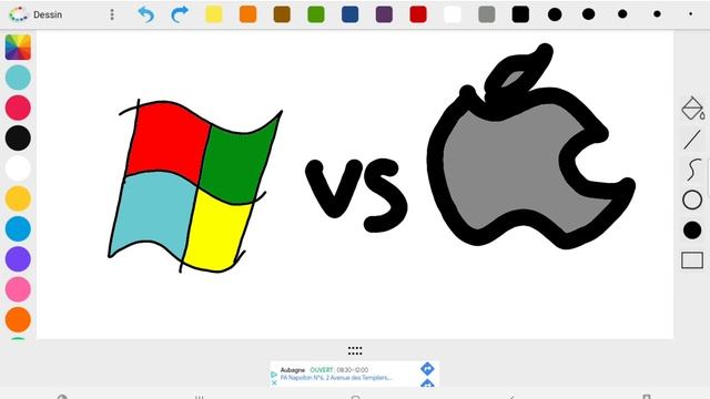 dessin windows xp vs mac os x version 10.1 смотреть онлайн