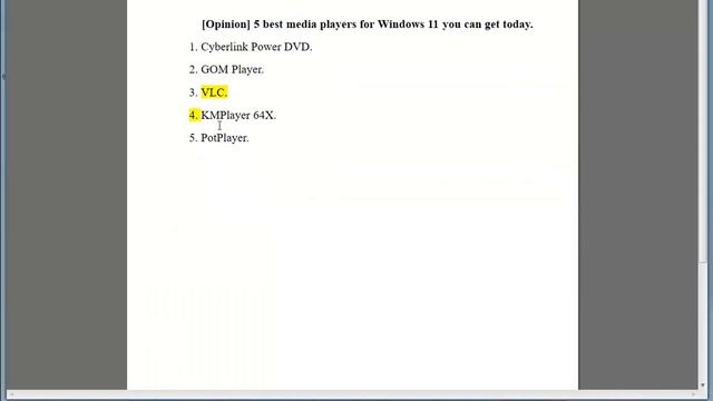 [Opinion] 5 best media players for Windows 11 you can get today смотреть онлайн