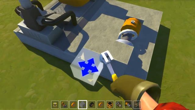 ScrapMechanic - Поворот на баге