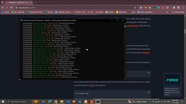 Step 2 - how to install laravel 10 in windows 10 using composer смотреть онлайн