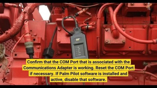 How to Solve CAT ET Error 142 Communications Adapter Error