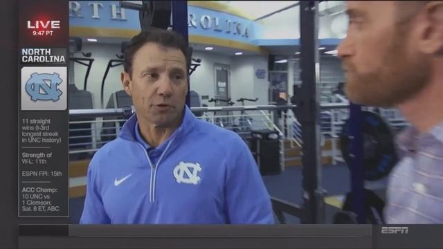 UNC Football: ESPN 'Inside The Program' - Larry Fedora interview смотреть онлайн