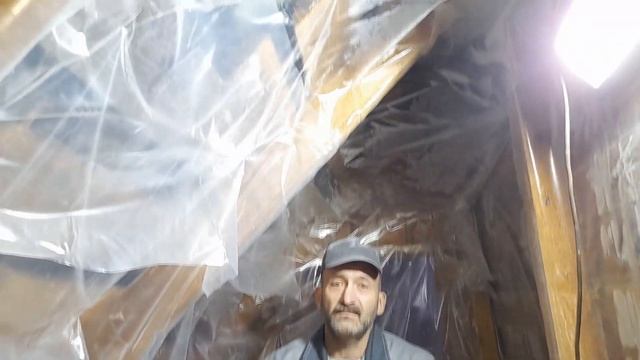 Печь для дачи (шведка) пошагово, печь готова, проход межэтажного перекрытия heating stove часть 18 смотреть онлайн