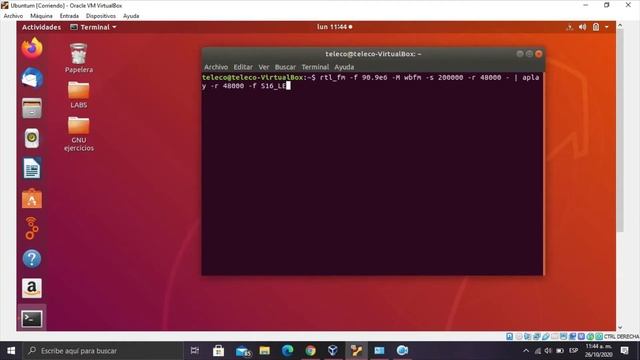 Prueba para SDR Máquina Virtual Linux GNU Radio смотреть онлайн