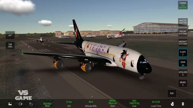 Airbus A380 New Animated Livery - RFS Real Flight Simulator PRO Android Gameplay смотреть онлайн