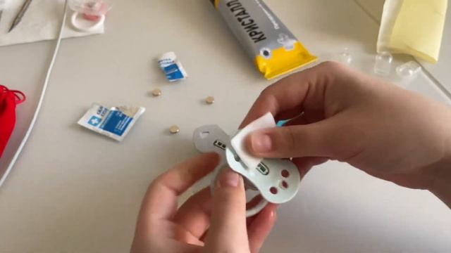 Как сделать соску (пустышку) для куклы реборн / Соска для реборна на магните / пустышка для реборна