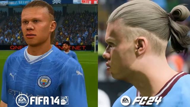 FIFA 14 VS FC 24 faces смотреть онлайн