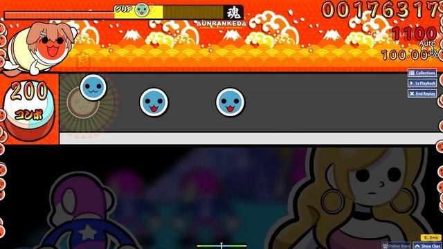 Remix 5 GBA but it's Taiko no Tatsujin/osu! (Custom Level) смотреть онлайн