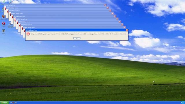 Windows XP Crazy Error Preview смотреть онлайн