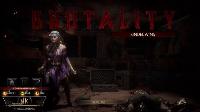 Mortal Kombat 11 Sindel Klassic Towers PS5 Gameplay смотреть онлайн