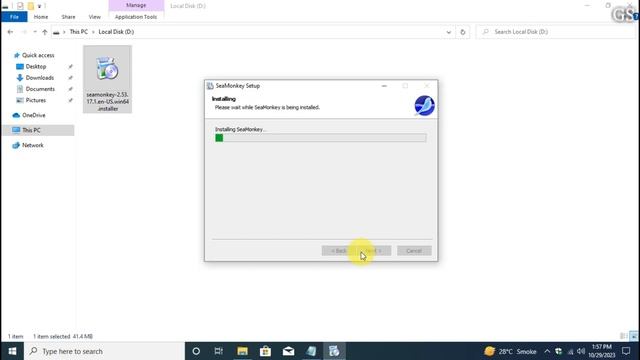 How to install Sea Monkey in window 10 x64 | Get Software смотреть онлайн