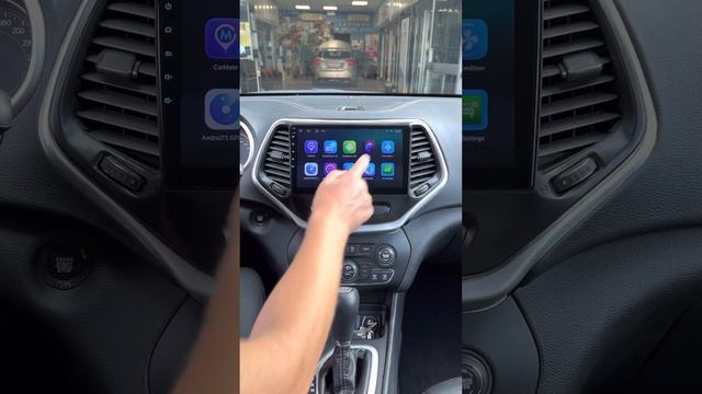 jeep cherokee car tablet android 10 ram6gb rom128gb apple car play android auto voice control смотреть онлайн