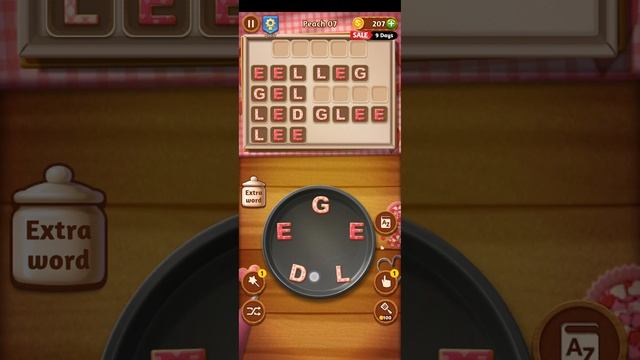 Word Cookies! (Android): Peach #7 смотреть онлайн