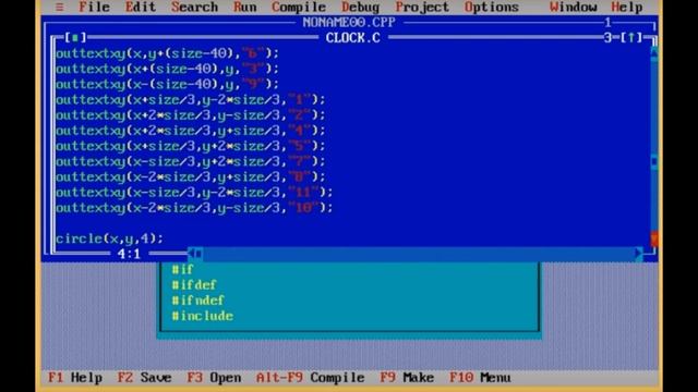 How to make a simple Clock in c++ | C/C++ Graphics Tutorial | Analog Clock in c++............ смотреть онлайн